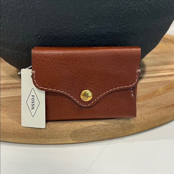 Cute. FOSSIL Card Holder..